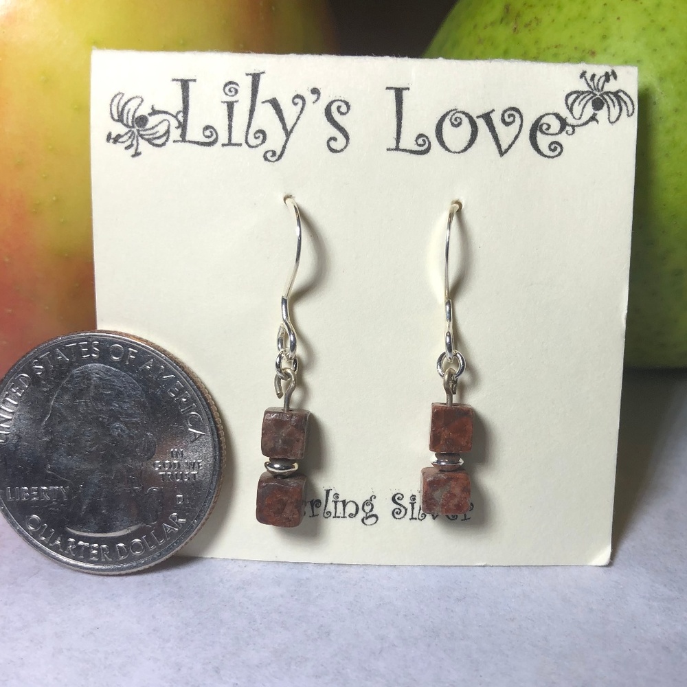 Poppy Jasper Earrings